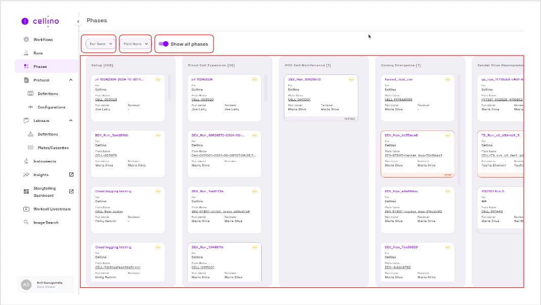 phases page